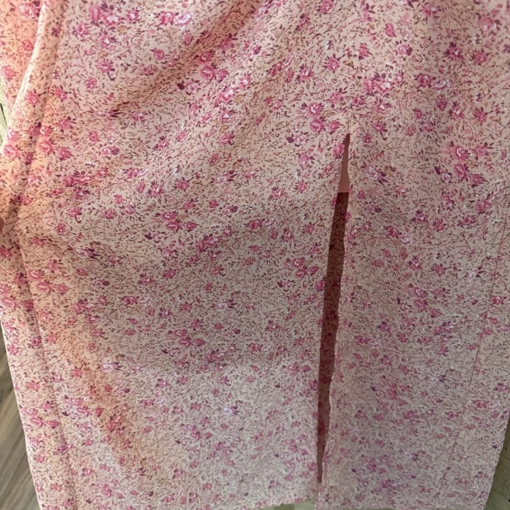 Astr Pink Mermaid Summer Formal Midi Dress - Picture 6 of 6